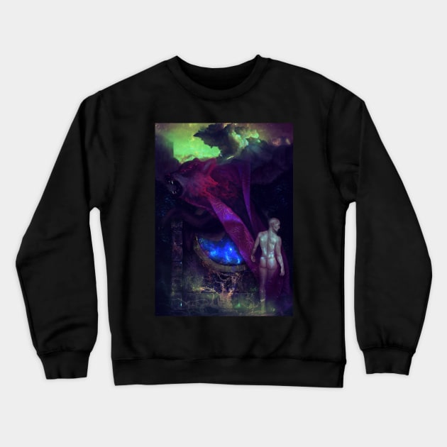 The Dread Wolf Crewneck Sweatshirt by Zanephiri